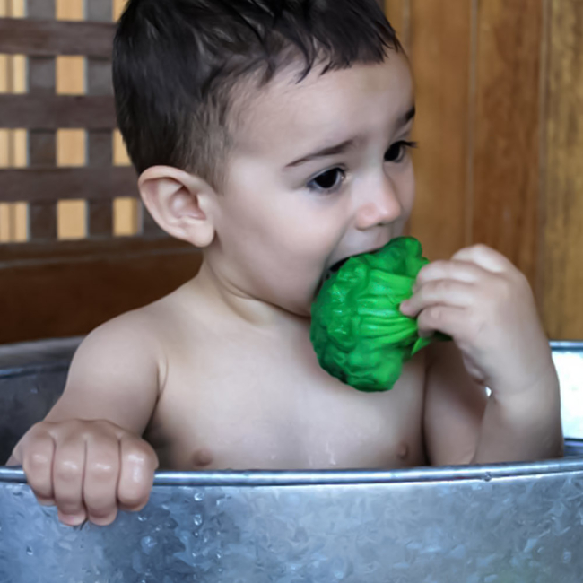 Погремушки, прорезыватели - Игрушка-прорезыватель Oli and Carol Брокколи Брюси (8437015928791)#4