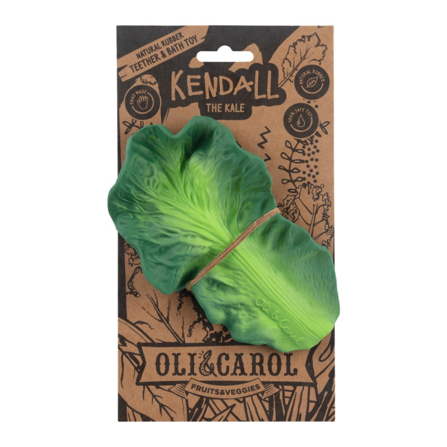 Погремушки, прорезыватели - Игрушка-прорезыватель Oli and Carol Капуста Кендл (8437015928838)#3