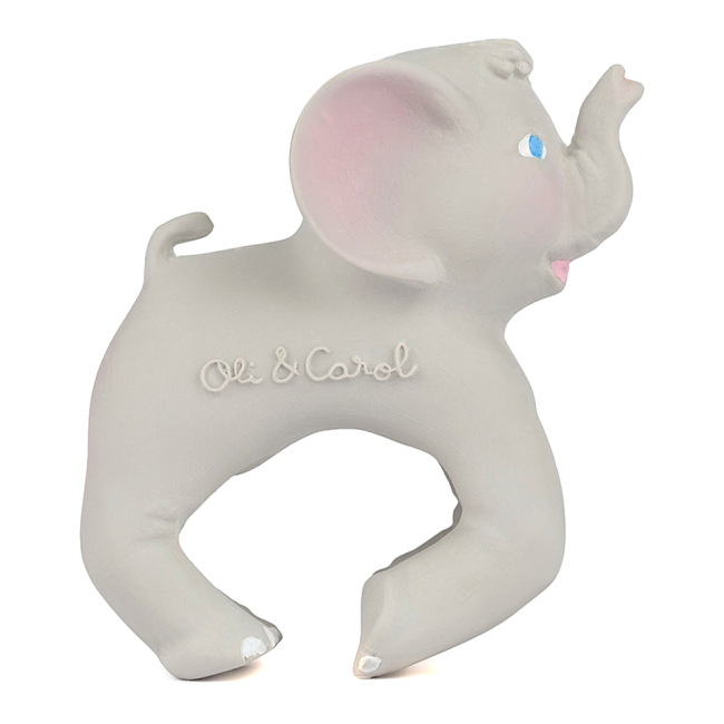 Погремушки, прорезыватели - Браслет-прорезыватель Oli and Carol Слоненок Нелли (8437015928951)#2
