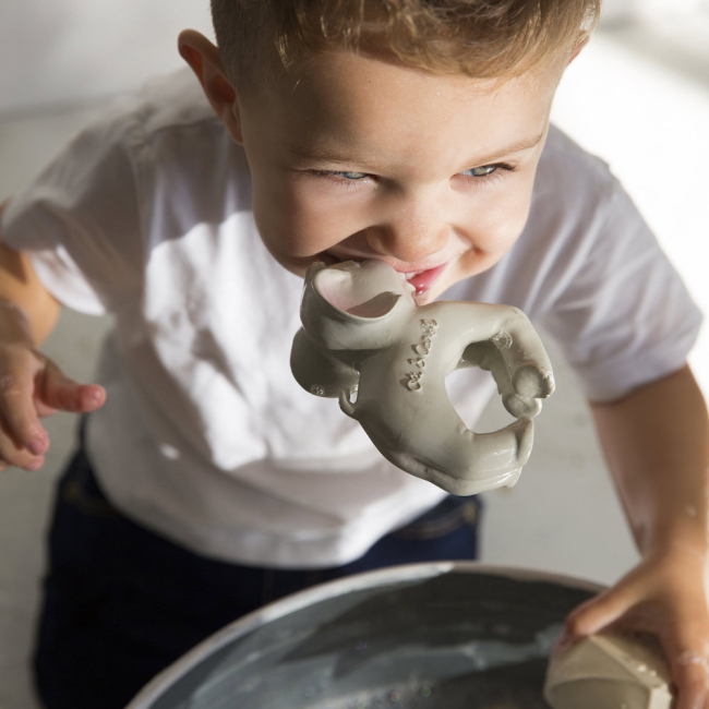 Погремушки, прорезыватели - Браслет-прорезыватель Oli and Carol Слоненок Нелли (8437015928951)#5