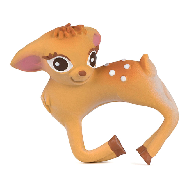 Погремушки, прорезыватели - Браслет-прорезыватель Oli and Carol Олененок Олив (8437015928623)#2