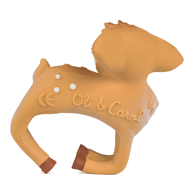 Погремушки, прорезыватели - Браслет-прорезыватель Oli and Carol Олененок Олив (8437015928623)#3