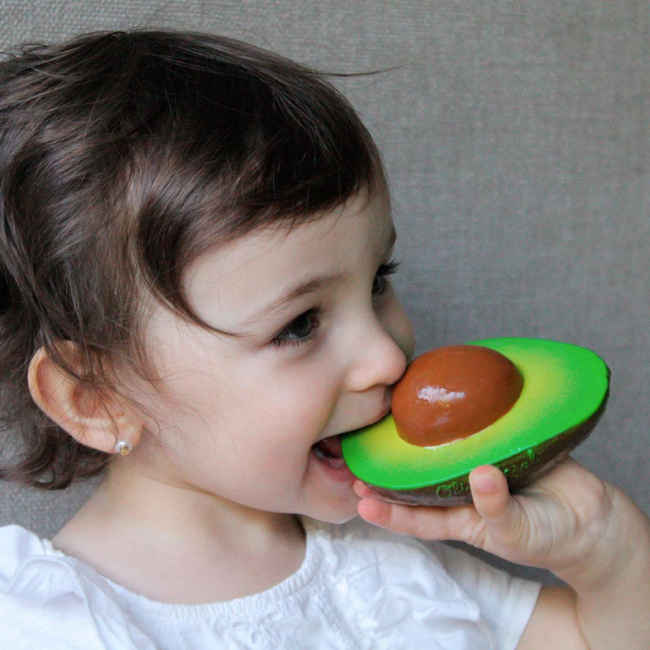 Погремушки, прорезыватели - Игрушка-прорезыватель Oli and Carol Авокадо Арнольд (8437015928777)#5