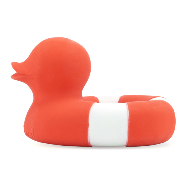 Погремушки, прорезыватели - Игрушка-прорезыватель Oli and Carol Морская уточка красная (8437015928722)#2