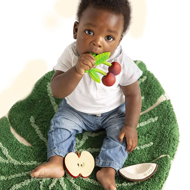 Погремушки, прорезыватели - Игрушка-прорезыватель Oli and Carol Вишенька Мэри (8437015929491)#4