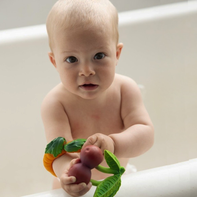 Погремушки, прорезыватели - Игрушка-прорезыватель Oli and Carol Вишенька Мэри (8437015929491)#5