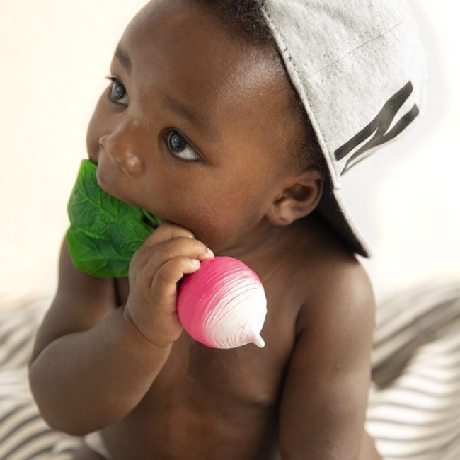 Погремушки, прорезыватели - Игрушка-прорезыватель Oli and Carol Редис Рамона (8437015929484)#4