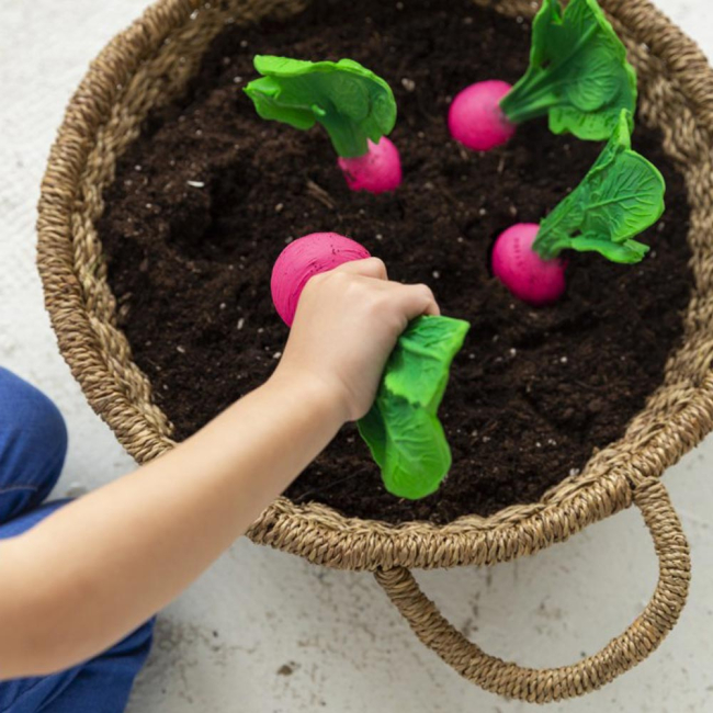 Погремушки, прорезыватели - Игрушка-прорезыватель Oli and Carol Редис Рамона (8437015929484)#5