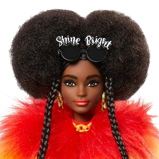 Ляльки - Лялька Barbie Extra у веселковій накидці (GVR04)#3