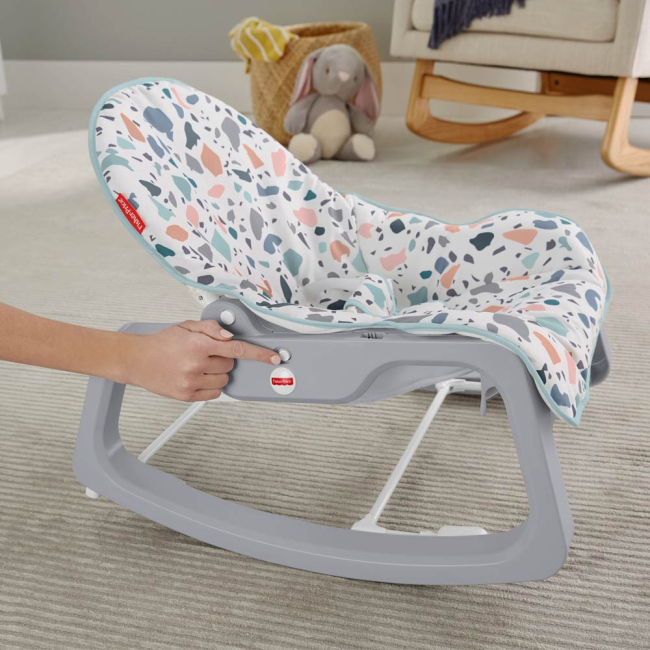 Крісла-качалки - Крісло-гойдалка Fisher-Price Незабутнє хитання (GWD39)#4