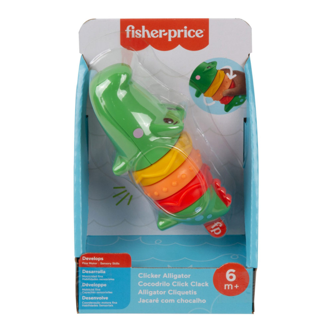 Развивающие игрушки - Развивающая игрушка Fisher-Price Крокодил (GWL67)#2
