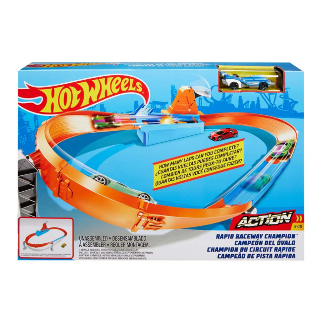Автотреки - Трек Hot Wheels Action Соревнование за кубок Чемпиона (GJM75)#3