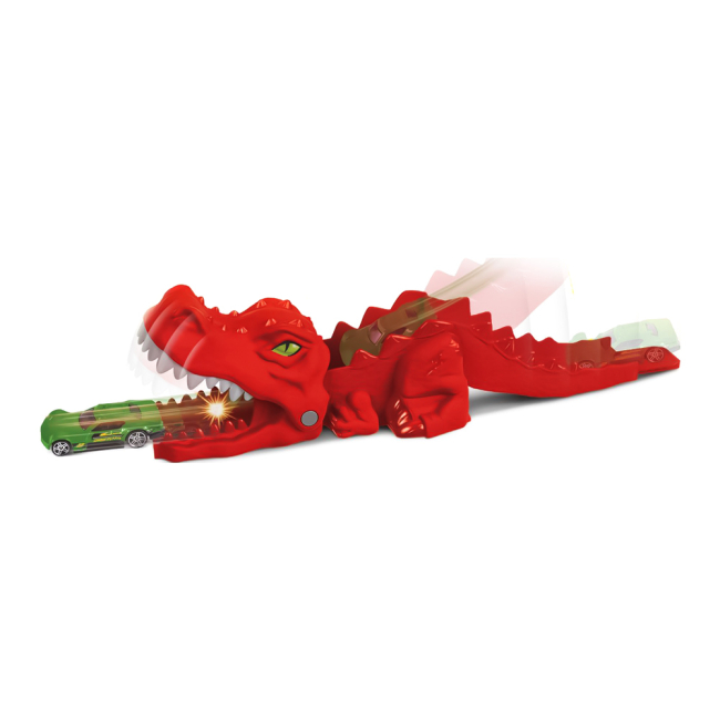 Автотреки - Пусковий набір Hot Wheels City Небезпечні створіння Динозавр (GVF41/GVF42)#2