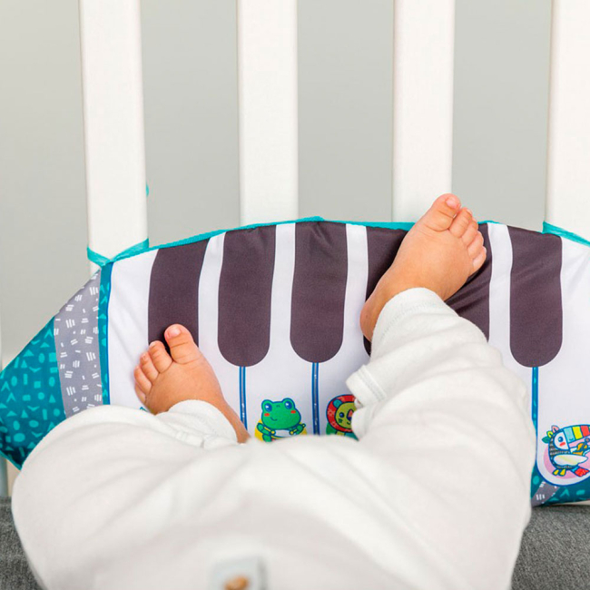 Розвивальні килимки - Подушка Infantino Єнот-рояль зі звуковими ефектами 3 в 1 (313021I)#3