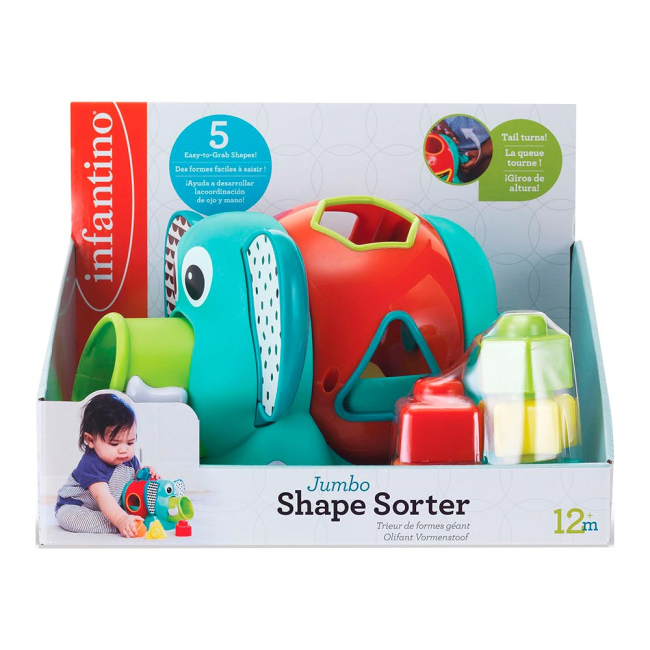 Розвивальні іграшки - Сортер Infantino Джамбо (306912I)#2