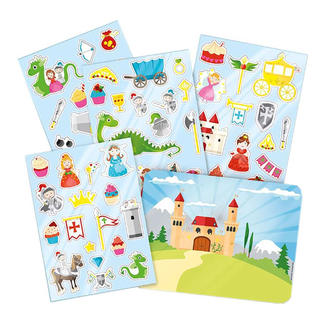 Наборы для творчества - Наклейки на окно Totum Сказки (025523)#2