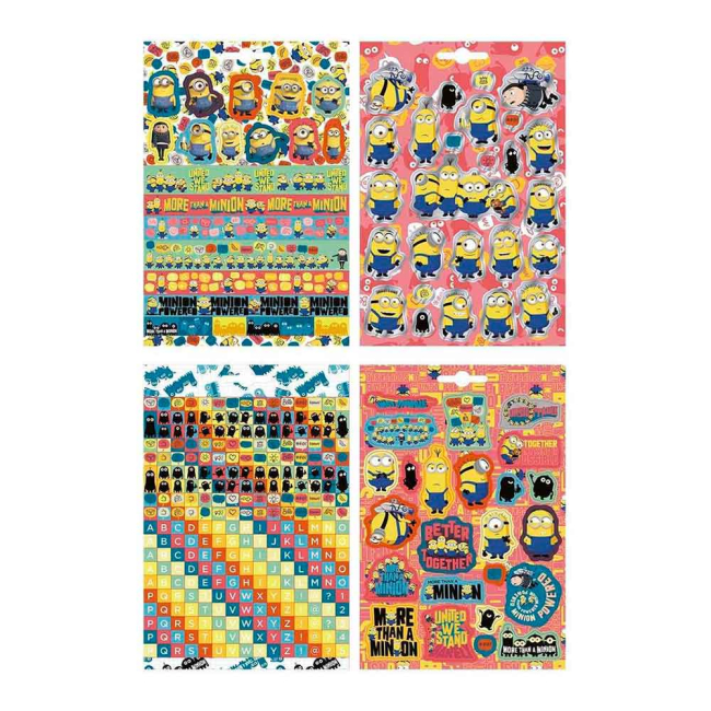 Наборы для творчества - Набор наклеек Totum Миньоны 360 шт (710092)#2