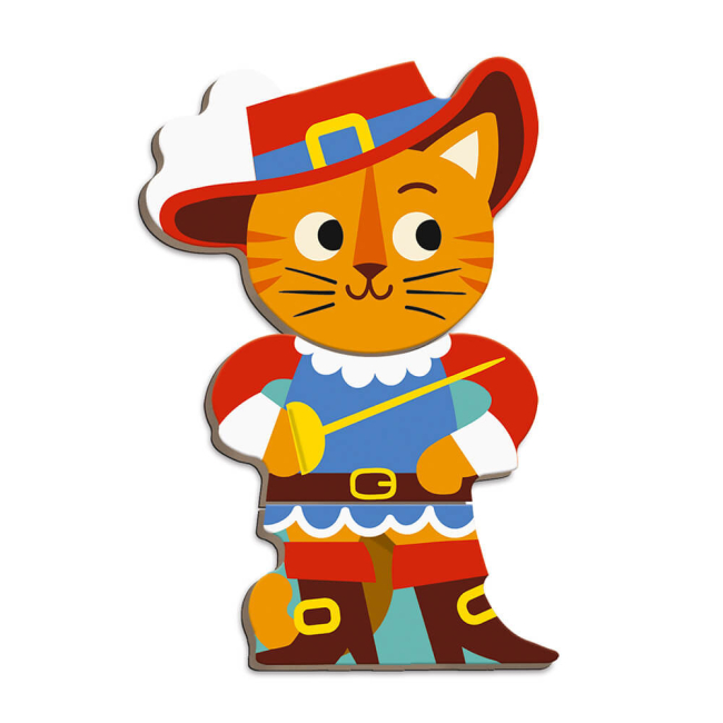 Обучающие игрушки - Магнитная книга Janod Сказки (J02588)#4