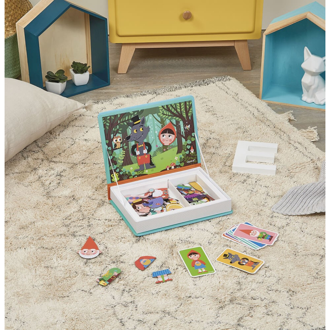 Обучающие игрушки - Магнитная книга Janod Сказки (J02588)#6