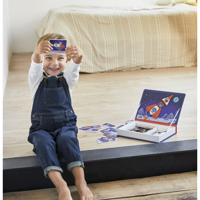 Обучающие игрушки - Магнитная книга Janod Космос (J02589)#7