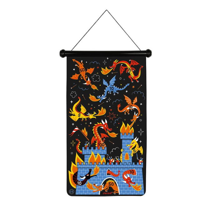 Спортивні активні ігри - Магнітний дартс Janod Дракони (J02084)#2