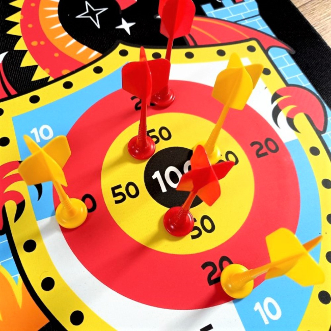 Спортивні активні ігри - Магнітний дартс Janod Дракони (J02084)#6