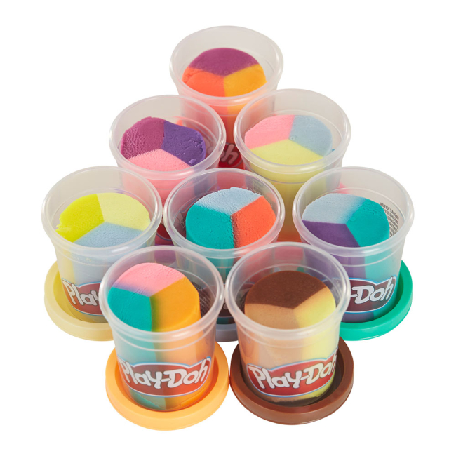 Набори для ліплення - Набір для ліплення Play-Doh Божевільні зачіски (F1260)#4