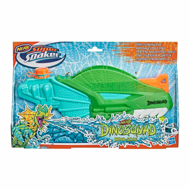 Водное оружие - Водный бластер Nerf Super soaker Dinosquad (F0496)#2
