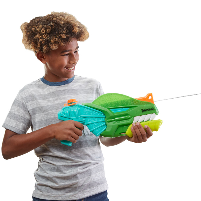 Водное оружие - Водный бластер Nerf Super soaker Dinosquad (F0496)#3