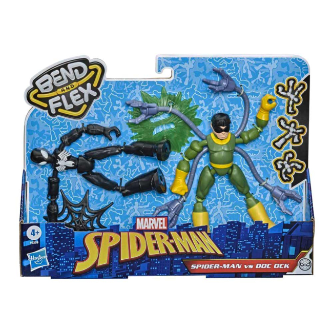 Фігурки персонажів - Ігровий набір Spider-Man Bend and flex Людина-павук проти Дока (F0239)#2