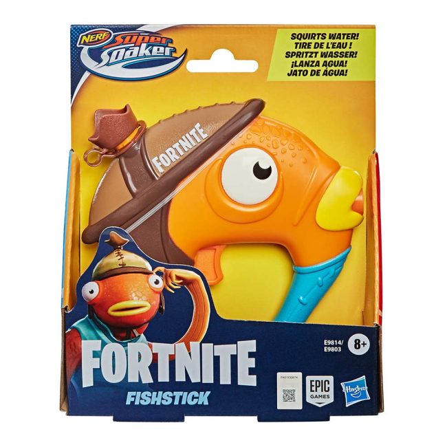 Водна зброя - Водний бластер Nerf Super soaker Fortnite micro Fishstick (E9803/E9814)#2