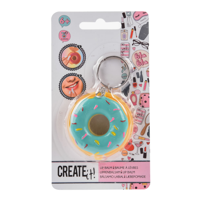 Косметика - Бальзам для губ Create It! Пончик блакитний (84135/84135-4)#2