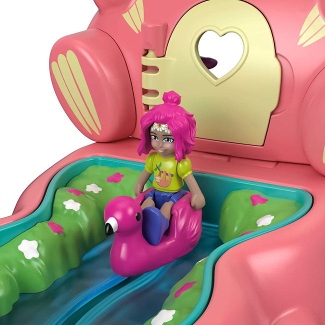 Куклы - Набор Polly Pocket Покрути и открой Тропический ленивец (GTM56/GTM59)#4