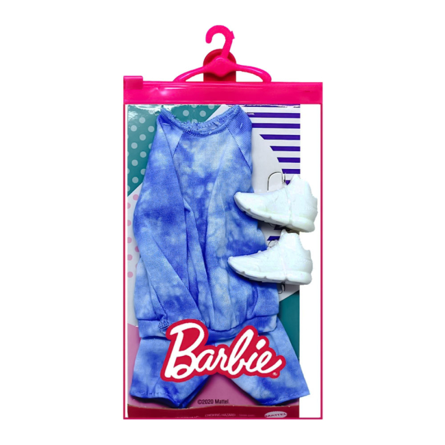 Одежда и аксессуары - Одежда Barbie Модный образ Кена Голубые кофта и шорты (GWF03/GRC72)#2