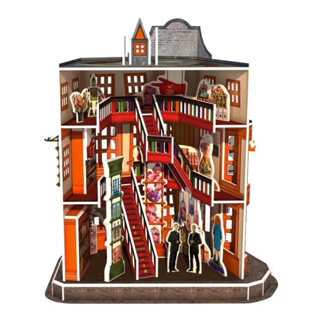 3D-пазли - Тривимірний пазл CubicFun Harry Potter Крамничка жартів Візлі (DS1007h)#4