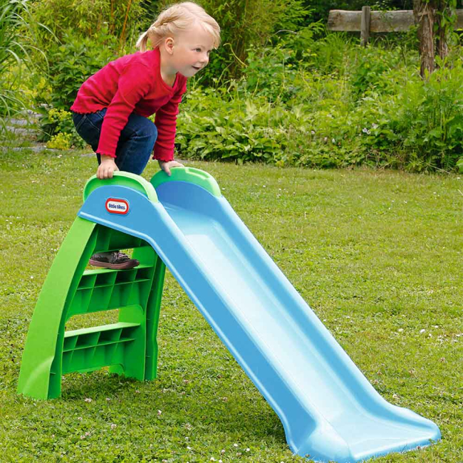 Игровые комплексы, качели, горки - Горка Little tikes Outdoor S2 Первый спуск складная (172403PE3)#5