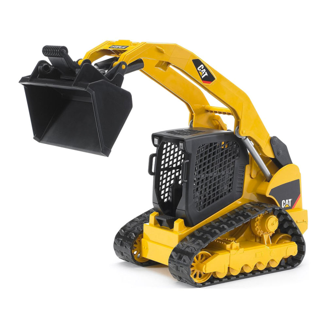 Транспорт и спецтехника - Мини-погрузчик Bruder Cat гусеничный с ковшом 1:16 (02136)#2