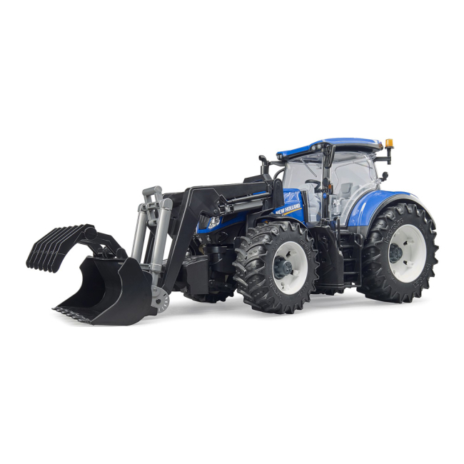 Транспорт и спецтехника - Трактор Bruder New Holland с погрузчиком 1:16 (03121)#2