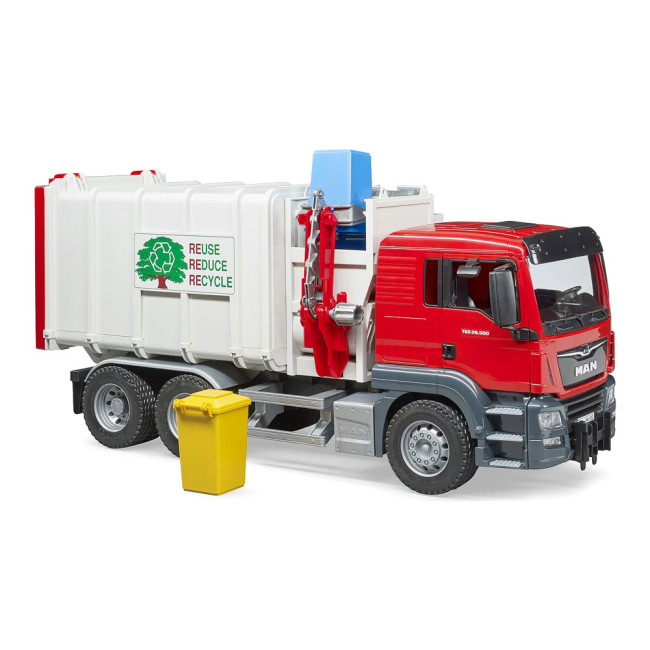 Транспорт и спецтехника - Мусоровоз Bruder MAN TGS 1:16 (03761)#3