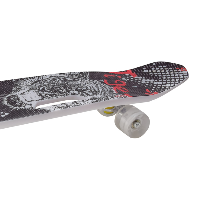 Пенниборд - Пенни борд Shantou Jinxing с черно-белым принтом тигра (190480/190480-5)#4