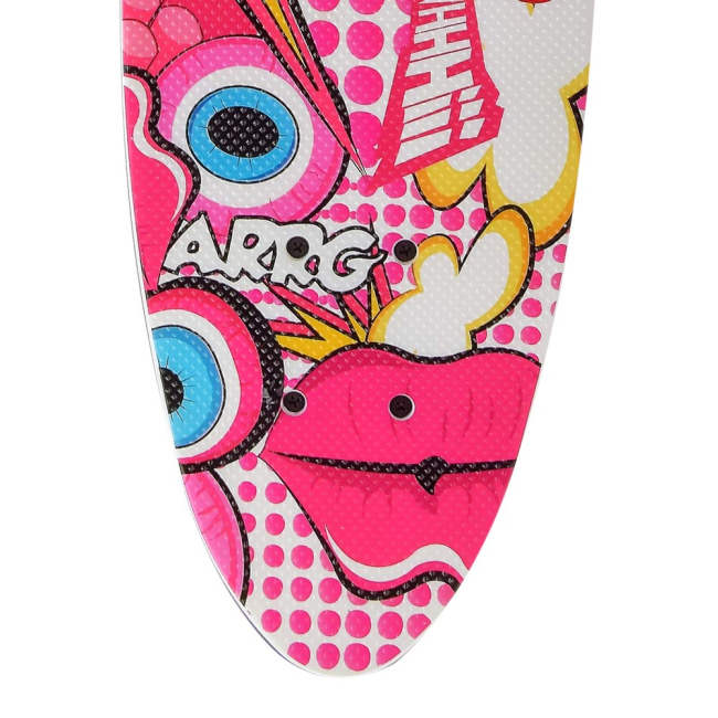Пенніборди - Пенні борд Shantou Jinxing Рожевий з принтом очей та губ (190480/190480-6)#3
