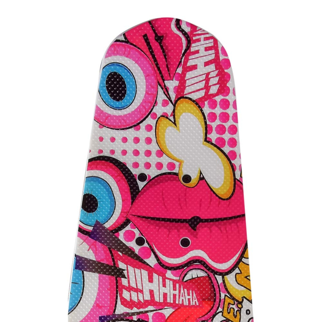 Пенніборди - Пенні борд Shantou Jinxing Рожевий з принтом очей та губ (190480/190480-6)#4