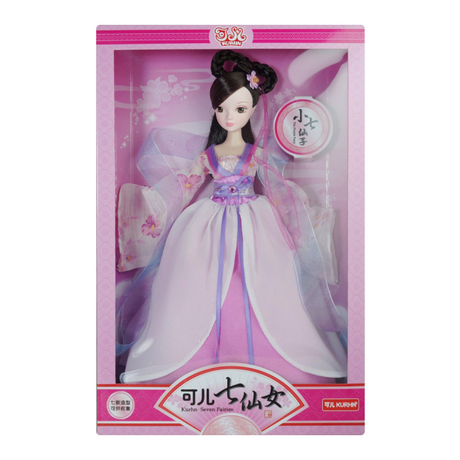 Ляльки - Лялька Kurhn Сьома фея у бузковій сукні (6938142011360/1142)#4