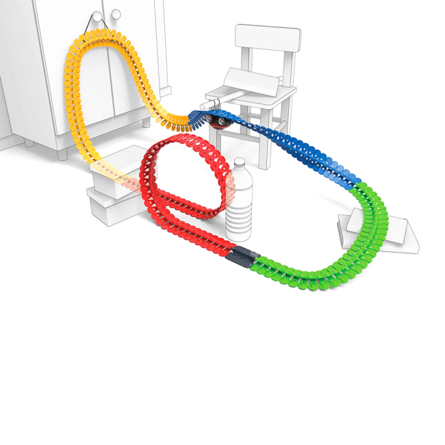 Автотреки - Гибкий трек Smoby FleXtreme 440 см (180902)#2