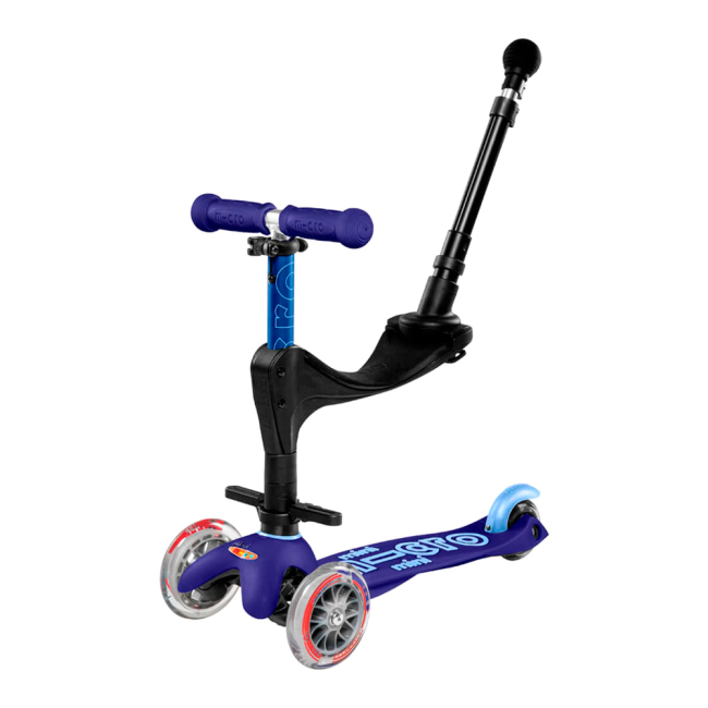 Самокаты - Самокат Micro Mini 3in1 deluxe plus синий (MMD080)#3
