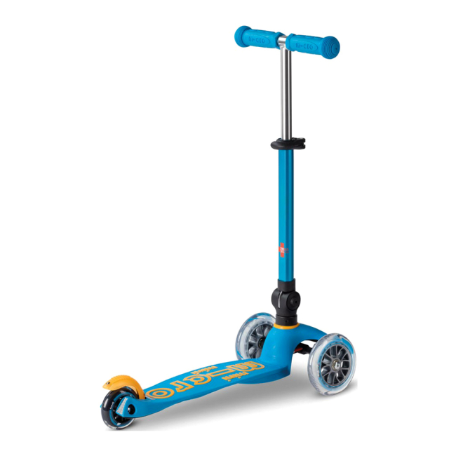 Самокати - Самокат Micro Mini deluxe блакитний океан складаний (MMD102)#2