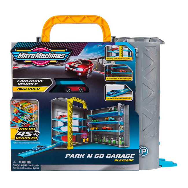 Автотреки - Паркінг Micro Machines Park & Go з машинкою (MMW0041)#4