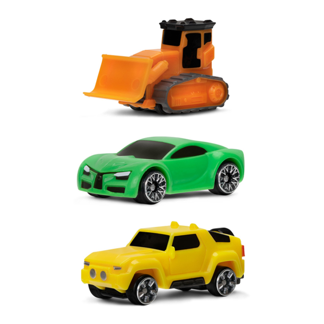 Автотреки - Набір Micro Machines Фургон-трансформер і три машинки (MMW0042)#3