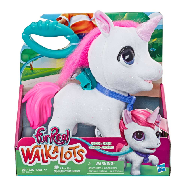 Мягкие животные - Игрушка-каталка FurReal Friends Единорог (E8725/E8727)#4