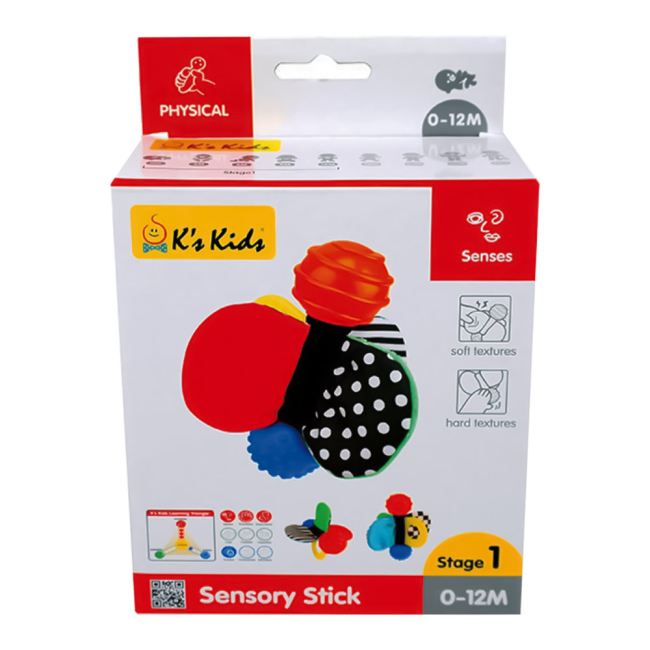 Погремушки, прорезыватели - Погремушка K’s kids Радужная палочка (KA10762-GB)#4